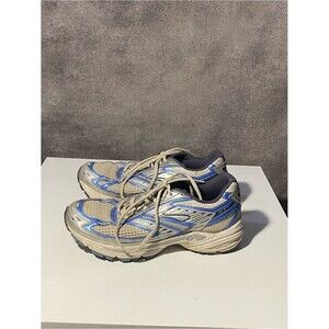 Brooks Adrenaline GTS 13 Women's Running Shoes Silver Blue Mesh Sneakers Size 8